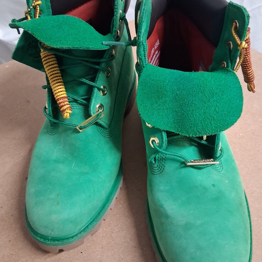 Timberland “Wintergreens” Special Edition Boots  Green Suede  Size 11M  Limited